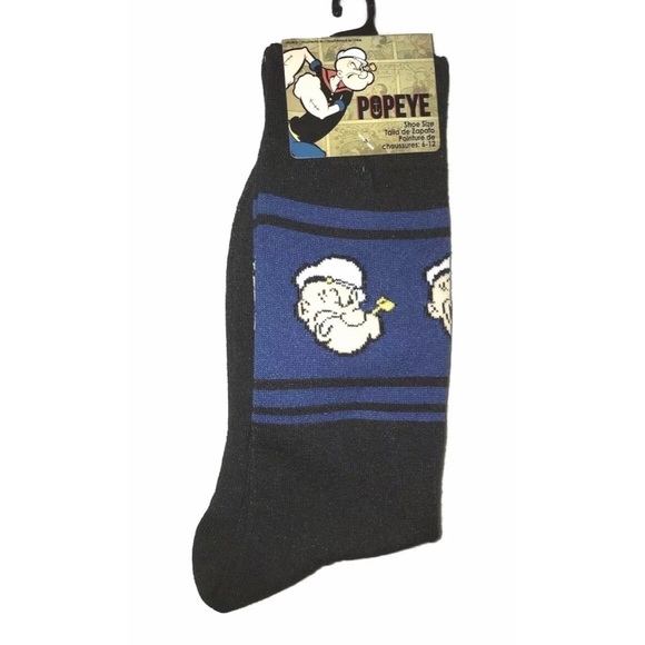 King Features Other - Popeye One Pair Men's Novelty Crew Socks